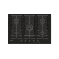 Haier Series 2 HAVG75S2BPB Nero Da incasso 74.5 cm Gas 5 Fornello(i)