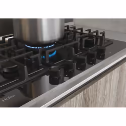 Haier Series 2 HAVG75S2BPB Nero Da incasso 74.5 cm Gas 5 Fornello(i) - Vista aggiuntiva 7