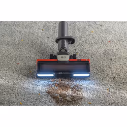 Hoover HF910H 011 Aspirapolvere a bastone Batteria Secco EPA Senza sacchetto 0,7 L 350 W Rosso, Titanio 4 Ah - Vista aggiuntiva 4