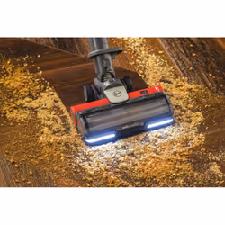 Hoover HF910H 011 Aspirapolvere a bastone Batteria Secco EPA Senza sacchetto 0,7 L 350 W Rosso, Titanio 4 Ah - Vista aggiuntiva 5