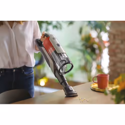 Hoover HF910H 011 Aspirapolvere a bastone Batteria Secco EPA Senza sacchetto 0,7 L 350 W Rosso, Titanio 4 Ah - Vista aggiuntiva 8