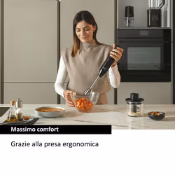 Haier Frullatore a immersione I-Master Serie 5 Nero, 3 lame in acciaio inox, becher 0,9 L, Accessoriato - Vista aggiuntiva 5