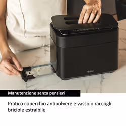 Haier SERIE 5, Tostapane, Nero, HTO5A3 011 - Vista aggiuntiva 6