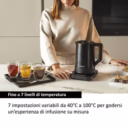 Haier SERIE 5, Bollitore, Nero, HKE5A 011 - Vista aggiuntiva 4