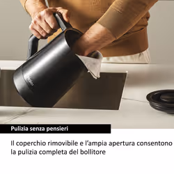 Haier SERIE 5, Bollitore, Nero, HKE5A 011 - Vista aggiuntiva 7