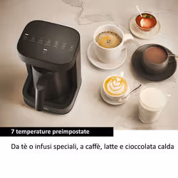Haier Multi Beverage I-Master Serie 5 Nero, Salvaspazio 3 in 1, 6 programmi automatici - Vista aggiuntiva 5