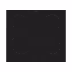 Candy Idea CI642CBB/1, Nero, Da incasso, 60 cm, Piano cottura a induzione, Vetro-ceramica, 4 Fornello(i)
