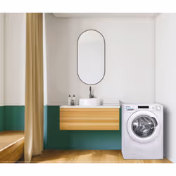Candy Smart CSWS4852DW3/1-11 lavasciuga Libera installazione Caricamento frontale Bianco E - Vista aggiuntiva 5