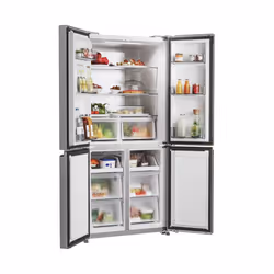Candy CFQQ5T817EPS frigorifero side-by-side Libera installazione 467 L E Argento - Vista aggiuntiva 4