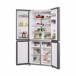 Candy CFQQ5T817EWPS frigorifero side-by-side Libera installazione 463 L E Argento - Vista aggiuntiva 6