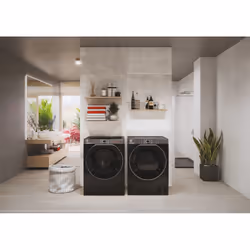 Hoover H-WASH 550 H5WPB 68AMBCB8-S lavatrice Caricamento frontale 8 kg 1600 Giri/min Nero - Vista aggiuntiva 6
