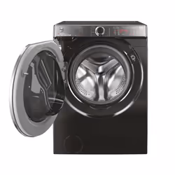 Hoover H-WASH 550 H5WPB 68AMBCB8-S lavatrice Caricamento frontale 8 kg 1600 Giri/min Nero - Vista aggiuntiva 7