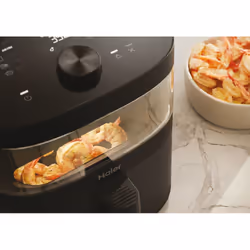 Haier Friggitrice ad aria I-Master Serie 5 Nero, Capacità 7 L, Range di temperatura 40°-200°, 9 in 1, Accessoriata - Vista aggiuntiva 7