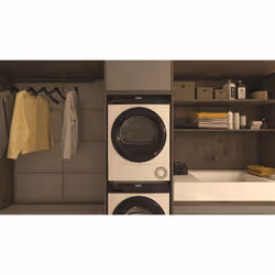 Haier HD80-A2939E-S asciugatrice Libera installazione Caricamento frontale 8 kg Bianco - Vista aggiuntiva 5