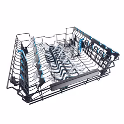 Haier XF 4A4M4PDX Lavastoviglie libera installazione 60 cm 14 coperti classe A 44 dB Acciaio inox - Vista aggiuntiva 8