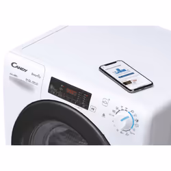 Candy Smart Pro CSHW4645TWB3/1-S lavasciuga Libera installazione Caricamento frontale Bianco E - Vista aggiuntiva 8