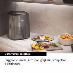 Haier HAF5P 011 Singolo 5 L Indipendente 1500 W Friggitrice ad aria calda Nero - Vista aggiuntiva 4