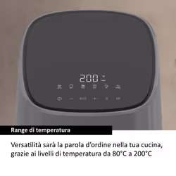 Haier HAF5P 011 Singolo 5 L Indipendente 1500 W Friggitrice ad aria calda Nero - Vista aggiuntiva 5