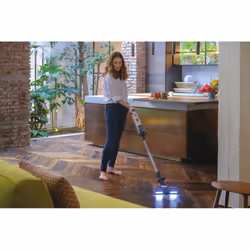 Hoover HF916BF 011 Aspirapolvere a bastone Batteria Secco EPA Senza sacchetto 0,7 L 400 W Nero, Metallico, Rosa - Vista aggiuntiva 8