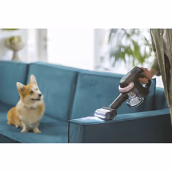 Hoover HF416BF 011 Aspirapolvere a bastone Batteria Secco Micro Senza sacchetto 0,4 L 240 W Nero, Rosa - Vista aggiuntiva 7