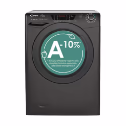 Candy Ultra Hygiene HE1584TWMBB6-S lavatrice Caricamento frontale 8 kg 1500 Giri/min Nero - Vista aggiuntiva 6