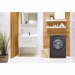 Candy Ultra Hygiene HES12104TWMBB6-S lavatrice Caricamento frontale 10 kg 1200 Giri/min Nero - Vista aggiuntiva 4