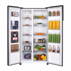 Candy CHSBSO-6174B frigorifero side-by-side Libera installazione 532 L E Nero - Vista aggiuntiva 2