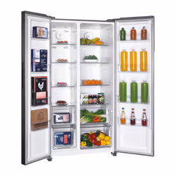 Candy CHSVN-174X frigorifero side-by-side Libera installazione 532 L E Acciaio inox - Vista aggiuntiva 4