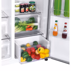 Candy CHSVN-174X frigorifero side-by-side Libera installazione 532 L E Acciaio inox - Vista aggiuntiva 8
