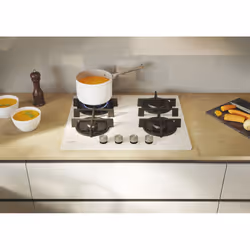 Candy Moderna CVG6BR4WTW Bianco Da incasso 60 cm Gas 4 Fornello(i) - Vista aggiuntiva 5