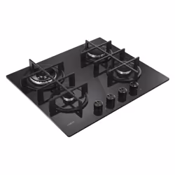 Candy Moderna CVG6BR4WTB Nero Da incasso 60 cm Gas 4 Fornello(i) - Vista aggiuntiva 4