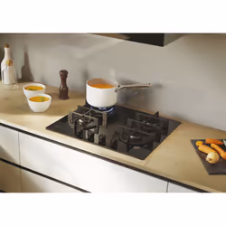 Candy Moderna CVG6BR4WTB Nero Da incasso 60 cm Gas 4 Fornello(i) - Vista aggiuntiva 6