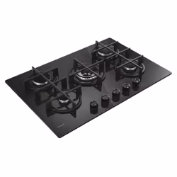 Candy CVG74WTB Nero Da incasso 75 cm Gas 5 Fornello(i) - Vista aggiuntiva 4