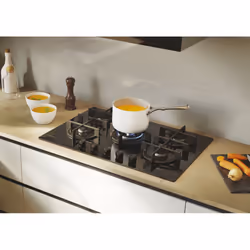Candy CVG74WTB Nero Da incasso 75 cm Gas 5 Fornello(i) - Vista aggiuntiva 6