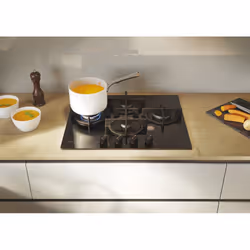 Candy Moderna CVG6DTB Nero Da incasso 59.5 cm Gas 4 Fornello(i) - Vista aggiuntiva 5