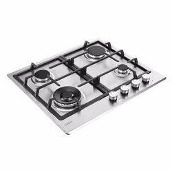 Candy Moderna CHG6BF4WTX Acciaio inox Da incasso 60 cm Gas 4 Fornello(i) - Vista aggiuntiva 4
