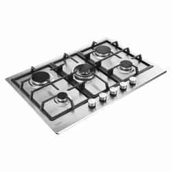 Candy Moderna CHG74WTX Acciaio inox Da incasso 74.5 cm Gas 5 Fornello(i) - Vista aggiuntiva 4
