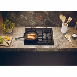 Haier Series 4 HAVG6BF4HBPB Nero Da incasso 60 cm Gas 4 Fornello(i) - Vista aggiuntiva 5