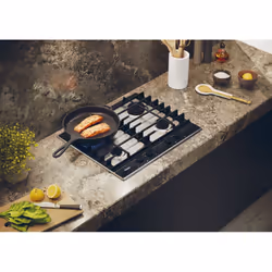 Haier HAHG6BR4XH Acciaio inox Da incasso 60 cm Gas 4 Fornello(i) - Vista aggiuntiva 6