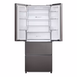 Haier HFR3718ENMD frigorifero side-by-side Libera installazione 402 L E Acciaio inox