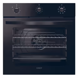 Candy FIDC N602IT, Media, Forno elettrico, 65 L, 65 L, Da incasso, Nero