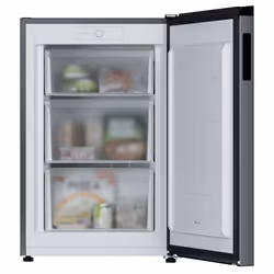 Candy CNUQ2L58EX Congelatore verticale Libera installazione 90 L E Acciaio inox - Vista aggiuntiva 2