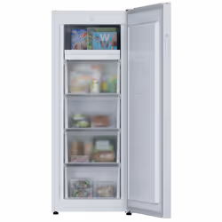 Candy CNUQ2L513EW Congelatore verticale Libera installazione 169 L E Bianco - Vista aggiuntiva 8