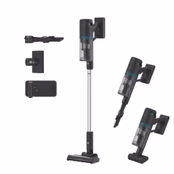 Hoover HFG10P 011 Aspirapolvere elettrica Batteria Secco HEPA Senza sacchetto 0,55 L 200 W Blu, Grigio 2,6 Ah