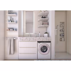 Candy CW50-BP12307WU-S lavatrice - Vista aggiuntiva 7