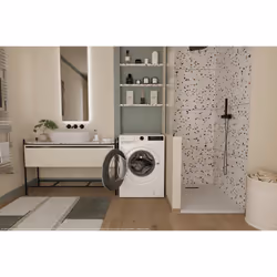 Candy ProWash 300, Lavatrice Slim 8 KG, 10% più efficente della classe A, 1400 giri, Bianco, Inverter, Fresh Vapor, 8 Cicli Rapidi, GD 48SE6-S - Vista aggiuntiva 5