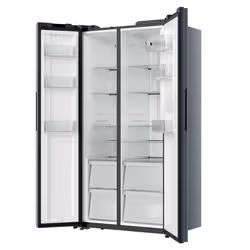 Candy CNSQ2T918EX Frigorifero side-by-side 523 L Acciaio inox classe E No Frost - Vista aggiuntiva 5