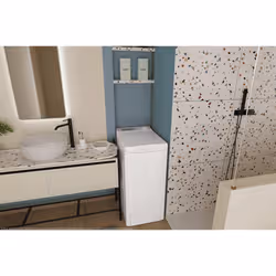 Candy Easy, Lavatrice Carica dall'alto 6 KG, Classe D, 1000 giri, Bianco, EYTC1 06L2-S - Vista aggiuntiva 6