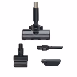 Hoover HF310P 011 Aspirapolvere elettrica Batteria Secco HEPA Senza sacchetto 0,7 L 400 W Nero, Metallico 2,5 Ah - Vista aggiuntiva 2