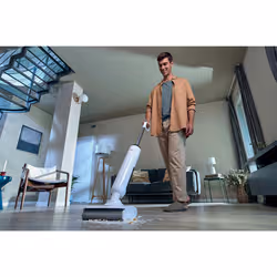 Hoover HW400 011 Mocio elettrico Batteria Bagnato Senza sacchetto 220 W Bianco - Vista aggiuntiva 6